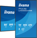 iiyama LH5566UHSB-B1AG Écran d'affichage dynamique Écran plat de signalisation numérique 139,7 cm (55") LCD Wifi 800 cd/m² 4K Ultra HD Noir Intégré dans le processeur Android 24/7