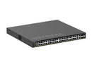 NETGEAR M4350-44M4X4V Géré L3 2.5G Ethernet (100/1000/2500) Connexion Ethernet, supportant l'alimentation via ce port (PoE) 1U Noir