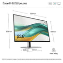 HP Series 5 Écran FHD 23,8 pouces Pro - 524pf