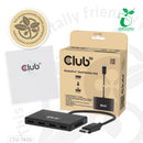 CLUB3D CSV-7400 répartiteur vidéo DisplayPort 4x DisplayPort