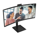 AOC E4 CU34E4CW écran plat de PC 86,4 cm (34") 3440 x 1440 pixels UltraWide Quad HD LED Noir