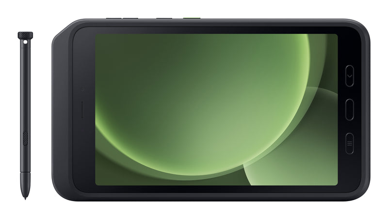 Samsung Galaxy Tab Active5 Enterprise Edition 5G Samsung Exynos LTE-TDD & LTE-FDD 128 Go 20,3 cm (8") 6 Go Wi-Fi 6 (802.11ax) Android 14 Vert