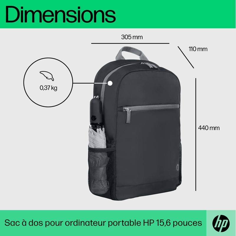 HP Sac à dos pour PC portable 15,6 pouces