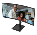 AOC E4 CU34E4CV écran plat de PC 86,4 cm (34") 3440 x 1440 pixels UltraWide Quad HD LCD Noir