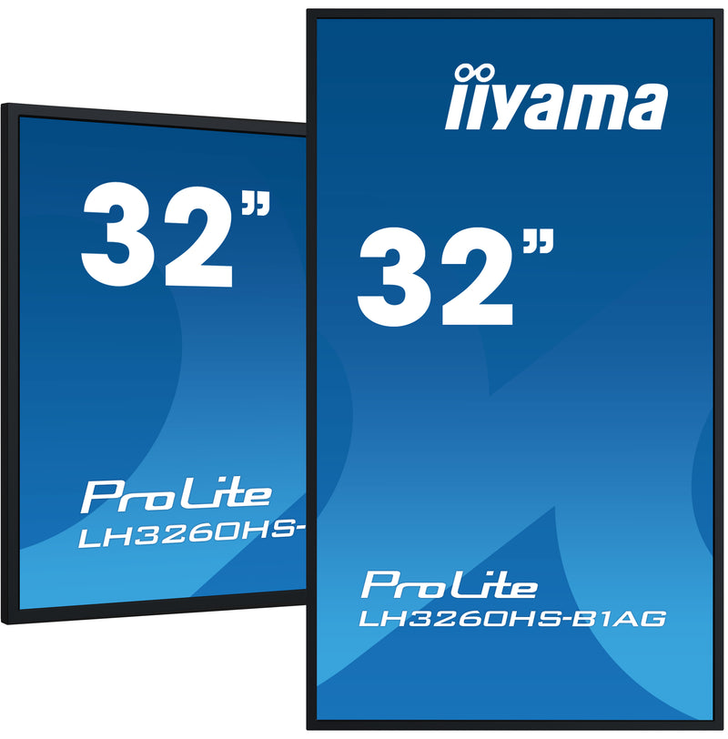iiyama LH3260HS-B1AG 80 cm (31,5") Digitaal A-kaart Dynamisch display LED Wifi 500 cd/m² Full HD Zwart Geïntegreerde Android 11-processor 24/7