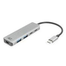 ACT AC7072 USB-C Hub 3.0 | 2x USB-A &amp; 2x USB-C Poorten | 5Gbps | Aluminium Behuizing | 12 cm Kabel