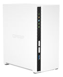 QNAP TS-233 serveur de stockage NAS Tower ARM Cortex-A55 2 Go 0 To QNAP QTS Blanc