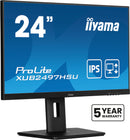 iiyama XUB2497HSU-B2 écran plat de PC 60,5 cm (23.8") 1920 x 1080 pixels Full HD LED Noir