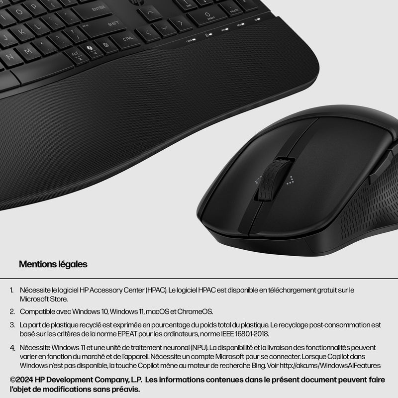 HP Ensemble clavier et souris hybride 685 Comfort