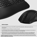 HP 685 CFT DUAL-MODE KB/MSE COMBO clavier Souris incluse Bureau RF sans fil + Bluetooth Noir