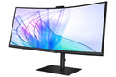 Samsung S65VC 86.4 cm (34") 3440 x 1440 pixel UltraWide Quad HD LCD PC Flat Panel Monitor Black