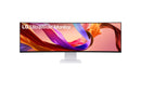 LG 49U950A-W.AEU écran plat de PC 124,5 cm (49") 5120 x 1440 pixels Dual QHD LED Noir, Blanc