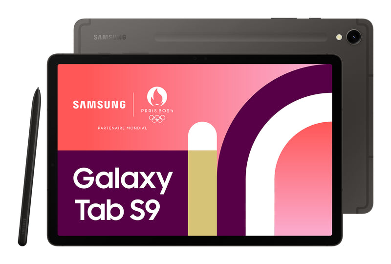 Samsung Galaxy Tab S9 SM-X710N Qualcomm Snapdragon 128 Go 27,9 cm (11") 8 Go Wi-Fi 6 (802.11ax) Android 13 Graphite