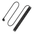 ACT Rallonge PDU 19" CEE7/7 avec 8 prises de type F et interrupteur marche/arrêt, 2.5m H05VV-F 3G1.5