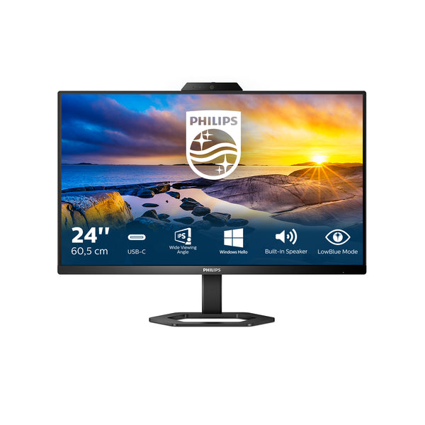 Philips 5000 series 24E1N5300HE/00 PC flat screen 60.5 cm (23.8") 1920 x 1080 pixels Full HD LCD Black
