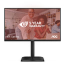 AOC 24E4U écran plat de PC 60,5 cm (23.8") 1920 x 1080 pixels Full HD LED Noir