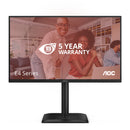 AOC 24E4U écran plat de PC 60,5 cm (23.8") 1920 x 1080 pixels Full HD LED Noir