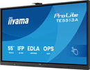 iiyama TE5513A-B1AG Dynamisch display Interactief flatpanel 138,7 cm (54,6") Wifi 450 cd/m² 4K Ultra HD Zwart Touchscreen Geïntegreerd Processor Android 18/7