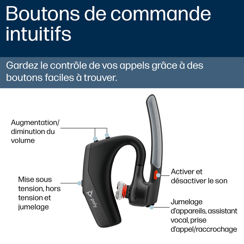 HP Poly Micro-casque Poly Voyager Legend 30