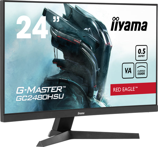 iiyama G-MASTER GC2480HSU-B1 écran plat de PC 59,9 cm (23.6") 1920 x 1080 pixels Full HD LED Noir
