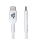 StarTech.com Câble de Charge USB-A vers USB-C de 3m, Charge et Synchronisation, 3A, USB 2.0, Gaine TPE - Cordon de Charge USB Blanc