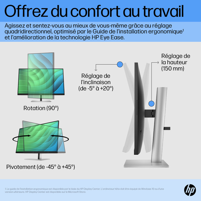 HP Écran FHD E27 G5