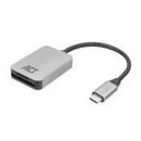 ACT AC7056 | Geheugenkaartlezer | USB 3.2 Gen 1 Type-C | SD/microSD | Grijs