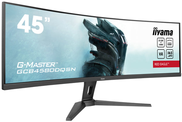 iiyama G-MASTER RED EAGLE CURVED plat pc-scherm 113 cm (44,5") 5120 x 1440 pixels Dual QHD LED Zwart