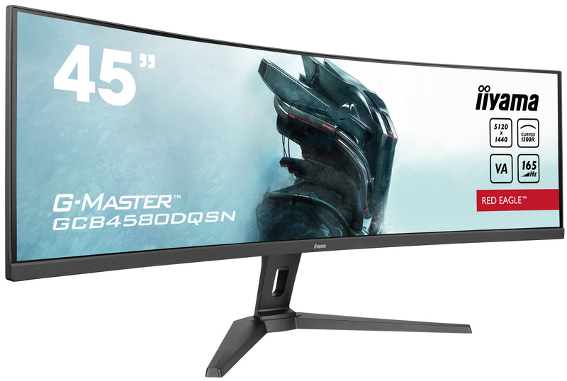 iiyama G-MASTER RED EAGLE CURVED plat pc-scherm 113 cm (44,5") 5120 x 1440 pixels Dual QHD LED Zwart