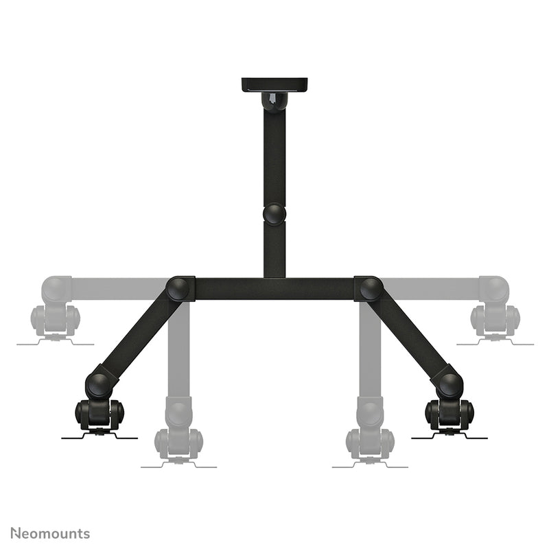 Neomounts FPMA-W960D Dubbele Monitor Muurbeugel 10-27" - Verstelbaar