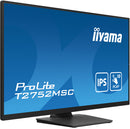 iiyama ProLite T2752MSC-B1 27" (68,6 cm) PC-flatpanelmonitor, 1920 x 1080 pixels Full HD LED-touchscreen, zwart