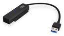 ACT AC1510 changeur de genre de câble SATA USB Type-A Noir