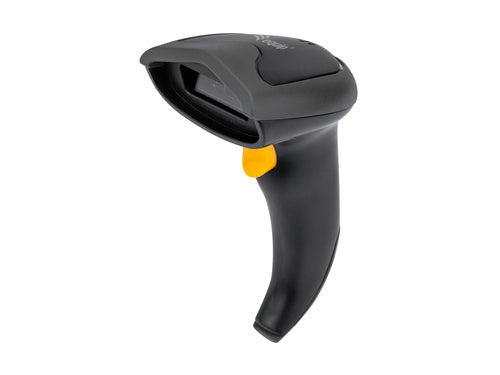 Equip 351021 Barcode Scanner, Portable 1D/2D LED Barcode Scanner, Black