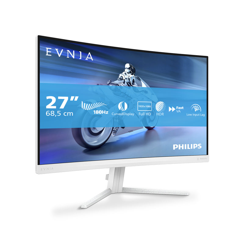 Philips Evnia 5000 27M2C5201L/00 LED display 68,6 cm (27") 1920 x 1080 pixels Full HD LCD Blanc