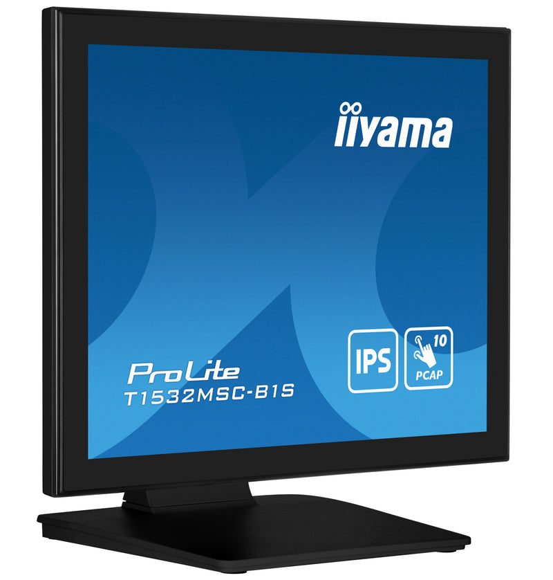 iiyama ProLite T1532MSC-B1S écran plat de PC 38,1 cm (15") 1024 x 768 pixels XGA LCD Écran tactile Noir