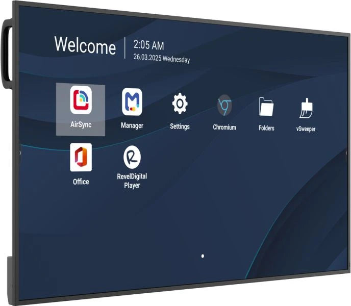 Viewsonic CDE5014-2C Écran d'affichage dynamique Écran plat de signalisation numérique 127 cm (50") LCD Wifi 500 cd/m² 4K Ultra HD Noir Intégré dans le processeur Android 14 24/7