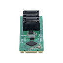 StarTech.com 4-poorts M.2 naar SATA-adapterkaart, M.2 PCIe 3.0 naar SATA HDD/SSD-uitbreidingskaart, ASM1064-chipset, M.2 NVMe naar 4x HDD/SSD voor Windows/macOS/Linux