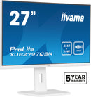 iiyama G-MASTER XUB2797QSN-W2 flatscreen-pc 68,6 cm (27") 2560 x 1440 pixels Quad HD LED Wit