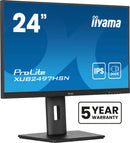 iiyama ProLite XUB2497HSN-B2 platte PC-monitor 60,5 cm (23,8") 1920 x 1080 pixels Full HD LED Zwart