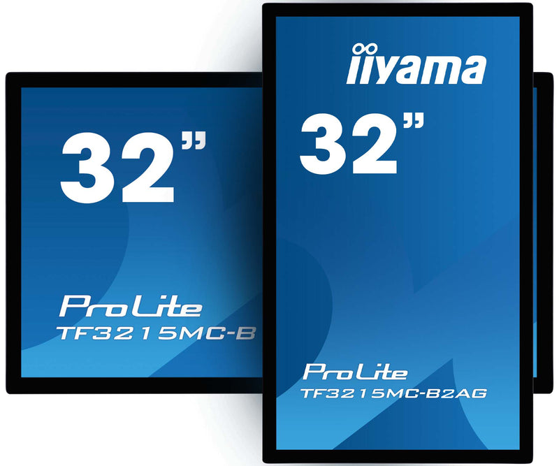 iiyama ProLite TF3215MC-B2AG 80 cm (31,5") 1920 x 1080 pixels Full HD LED Touchscreen Kiosk Zwart