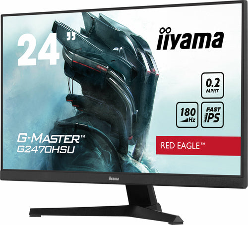 iiyama G-MASTER G2470HSU-B6 platte PC-monitor 60,5 cm (23,8") 1920 x 1080 pixels Full HD LCD Zwart