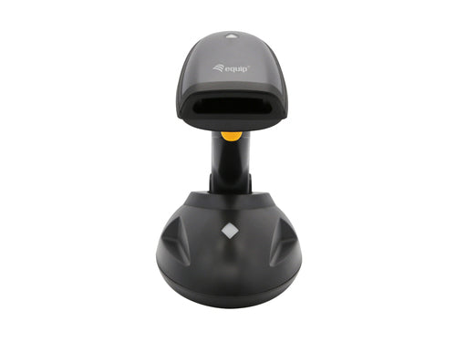 Equip 351026 Barcodescanner, draagbare 1D/2D LED-barcodescanner, zwart