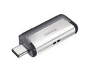 SanDisk Ultra Dual Drive USB Type-C | 128GB USB Flash Drive | USB Type-A / USB Type-C 3.2 Gen 1 (3.1 Gen 1) | tot 150 MB/s lezen | Zwart, Zilver