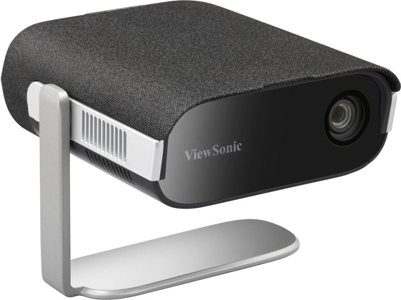 Viewsonic M1XE Video Projector, Short-Throw LED Projector, WVGA (854x480), Black, Silver