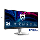 Philips 5000 series 34B2U5600C/00 écran plat de PC 86,4 cm (34") 3440 x 1440 pixels Dual QHD LCD Gris