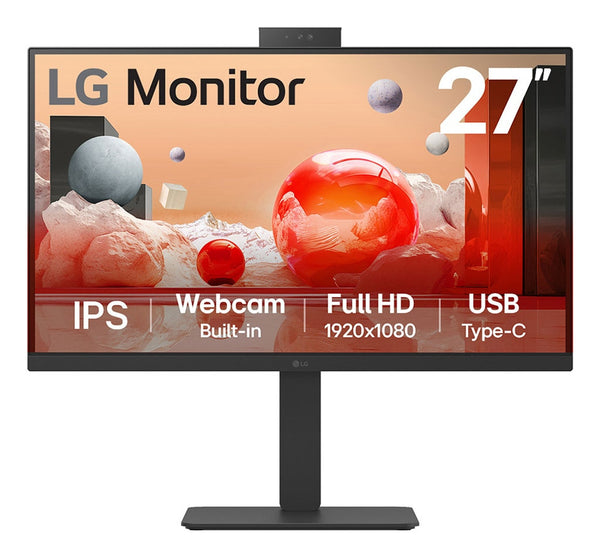 LG 27BA850-B.AEU 27" (68,6 cm) PC-flatscreenmonitor, 1920 x 1080 pixels, Full HD, zwart