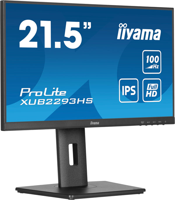 iiyama ProLite XUB2293HS-B6 platte PC-monitor 54,6 cm (21,5") 1920 x 1080 pixels Full HD LED Zwart