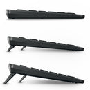 CHERRY Stream keyboard ultimate clavier maison/bureau USB + RF Wireless + Bluetooth QWERTY Anglais Noir