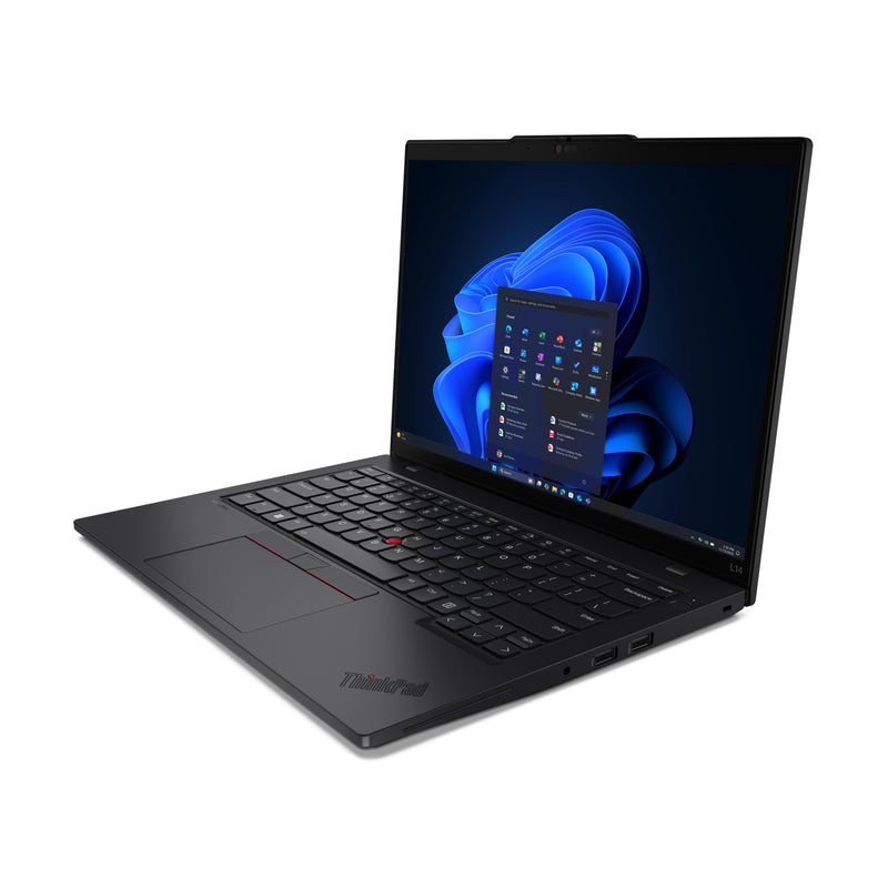 Lenovo ThinkPad L14 Gen 6 (Intel) Intel Core Ultra 5 225U Ordinateur portable 35,6 cm (14") WUXGA 16 Go DDR5-SDRAM 512 Go SSD Wi-Fi 6E (802.11ax) Windows 11 Pro Belge Noir