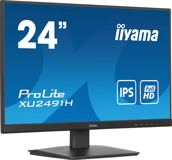 iiyama ProLite XU2491H-B1 écran plat de PC 60,5 cm (23.8") 1920 x 1080 pixels Full HD LED Noir
